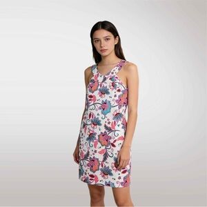 Nine West Oriental Floral Print Dress